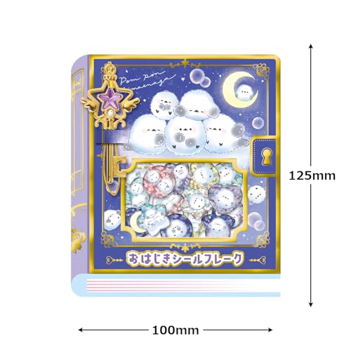 カミオジャパン シール おはじきシールフレーク ぽんぽんシマエナガ 226646