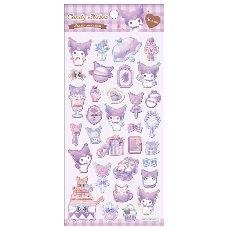 クロミ[シールシート]キャンディステッカーサンリオ カミオジャパン 手帳デコ キャラクター グッズ 通販